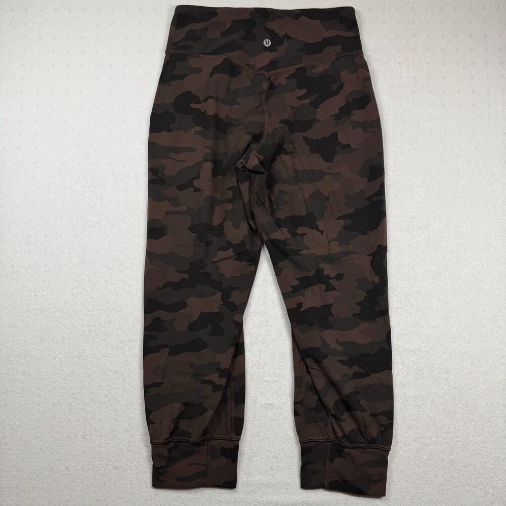 Lululemon Align Jogger Crop Size 6 Heritage 365 Camo Brown Earth Multi